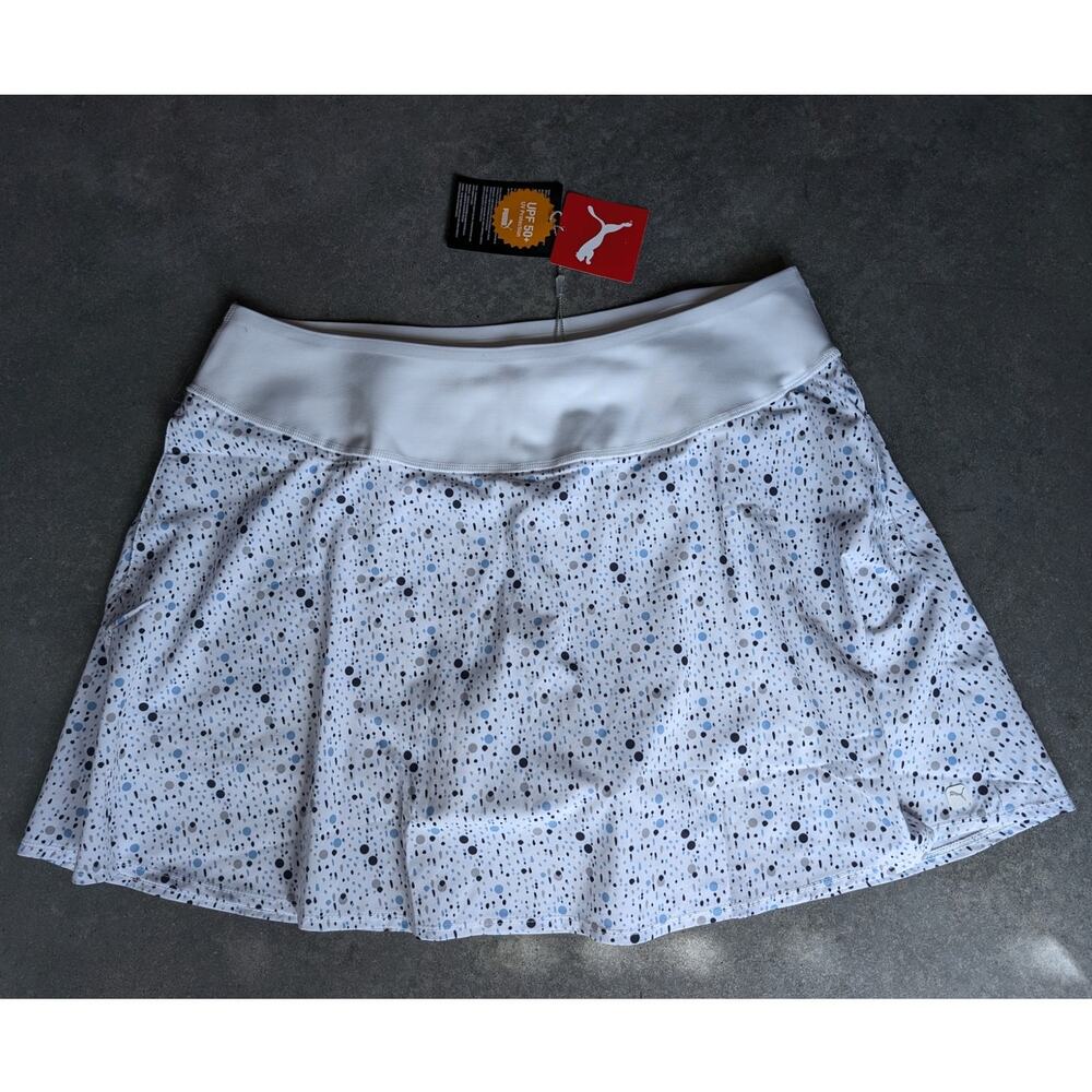 PUMA Athletic Skirt Size XL Pickleball Tennis Golf UPF 5O Breathable Slimming
